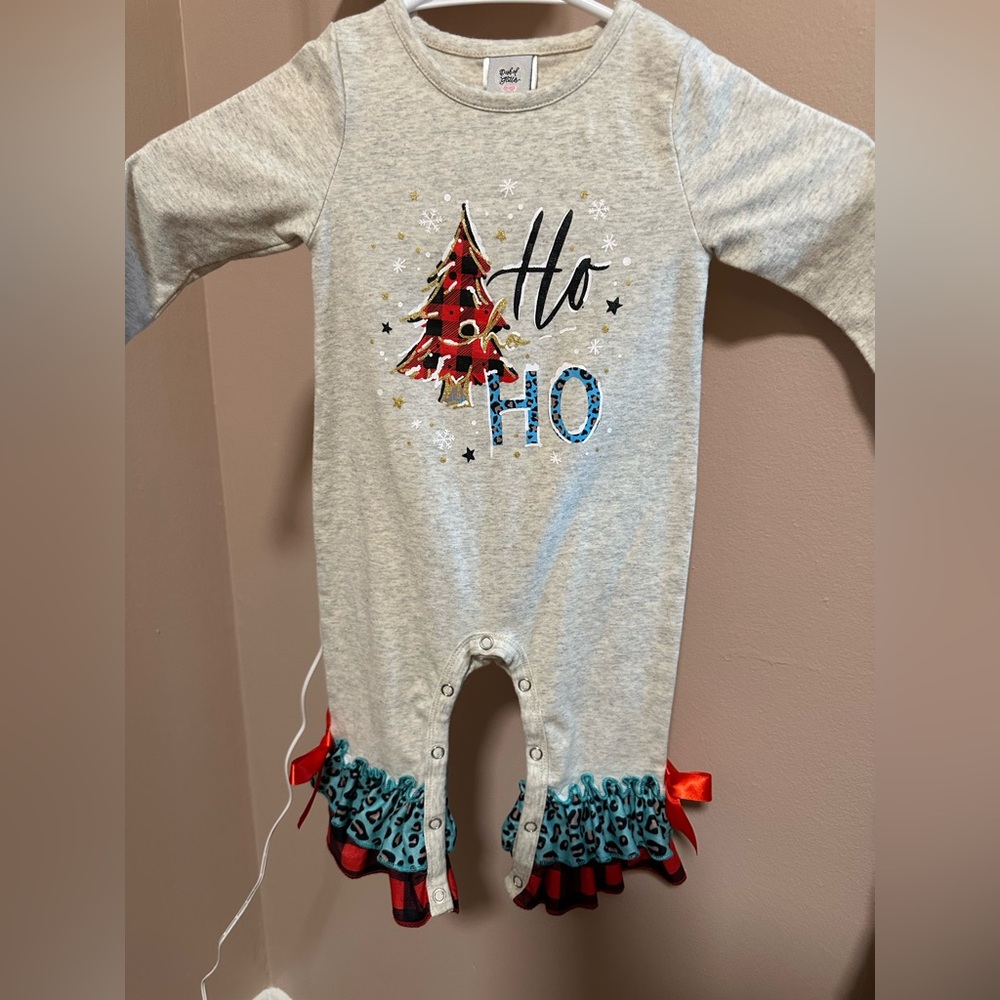 Christmas Romper 6-9 Months